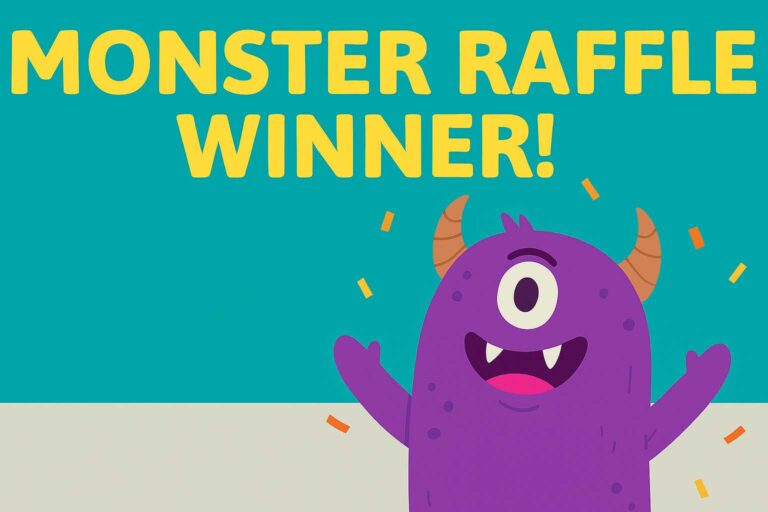 Monster Raffle Winner